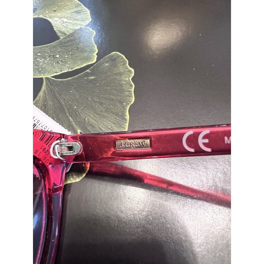 J Crew‎ pink cat eye sunglasses With 100% UV Protection. Comes Cloth Pouch - Picture 9 of 13